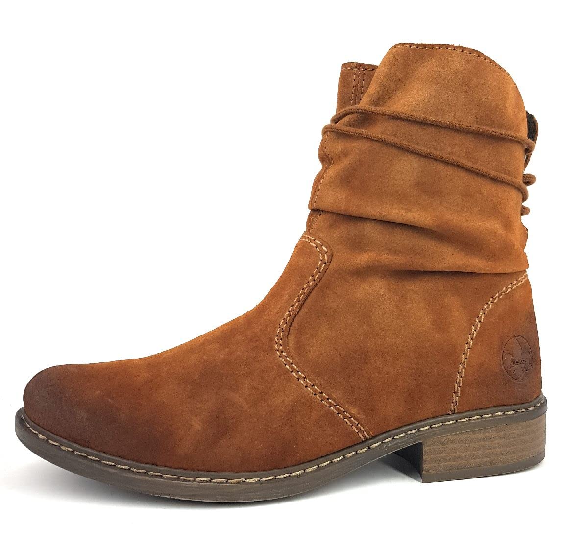 Rieker Z4197 enkellaarsjes voor dames, bruin, 36 EU : Rieker