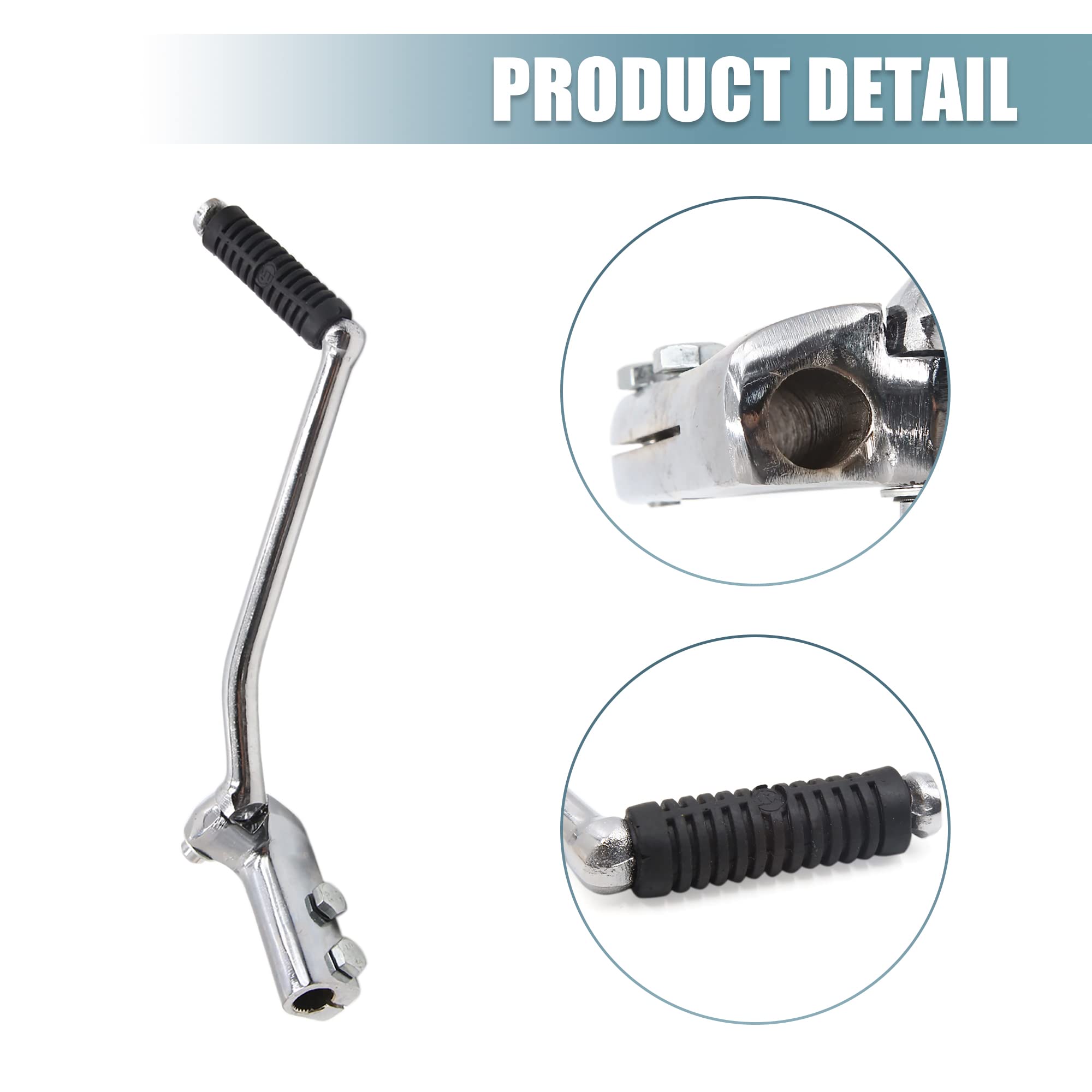 Tono Argento 15mm Albero Motociclo Leva Avviamento