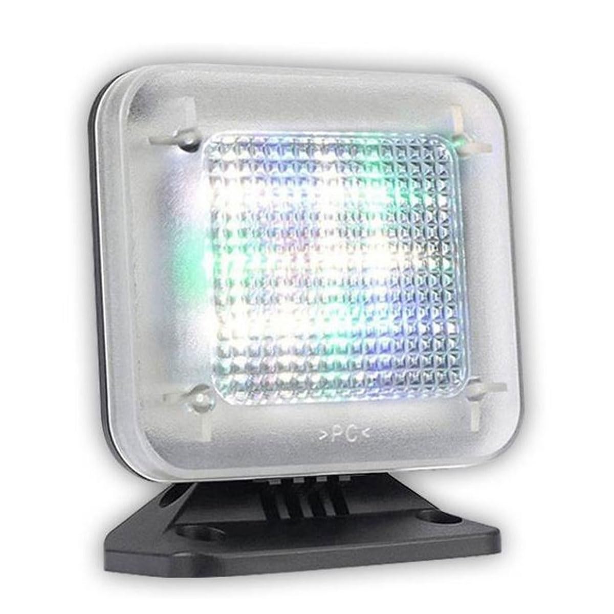 Simulateur de télévision LED pour la maison - Équipement anti-effraction - Faux simulateur TV avec capteur de lumière, allumage automatique de nuit - Kit de protection pour la maison et les objets de