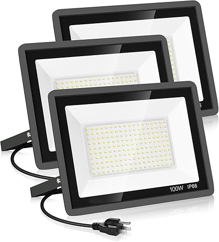 Vista 14 de Luz de inundación LED de 400 W para estadios al aire libre, equivalente a 2400 W, 50500 lúmenes, 5000 K, luz diurna blanca, súper brillante