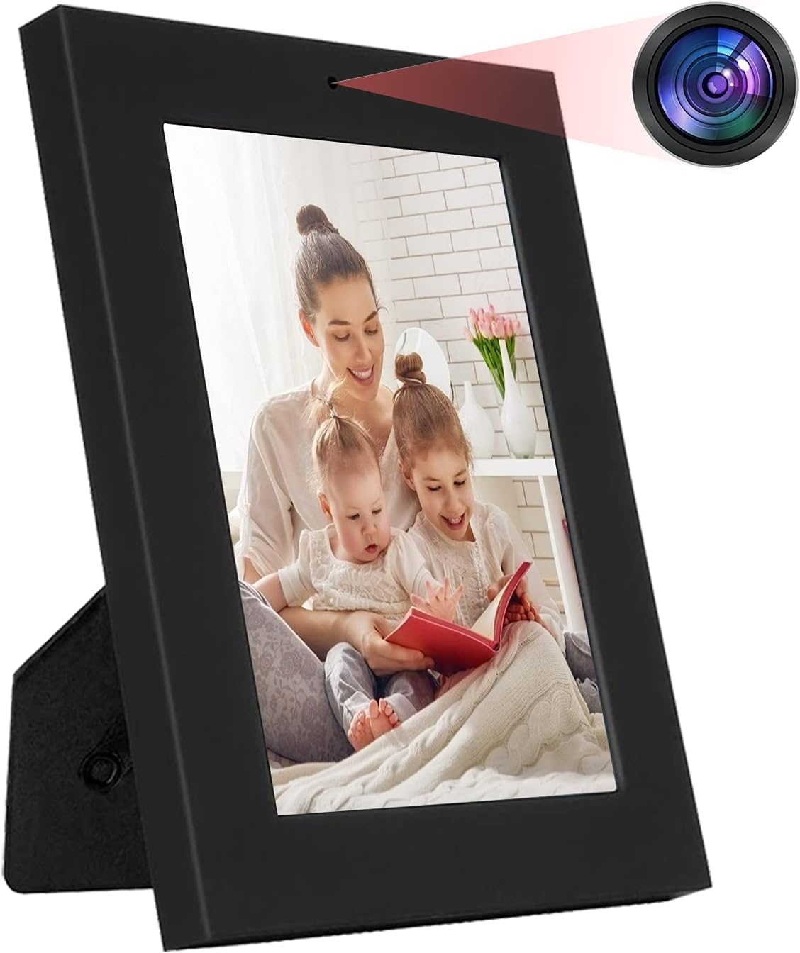 4U Hidden Spy Camera Photo Frame, HD 1080P Spy Photo Frame Camera