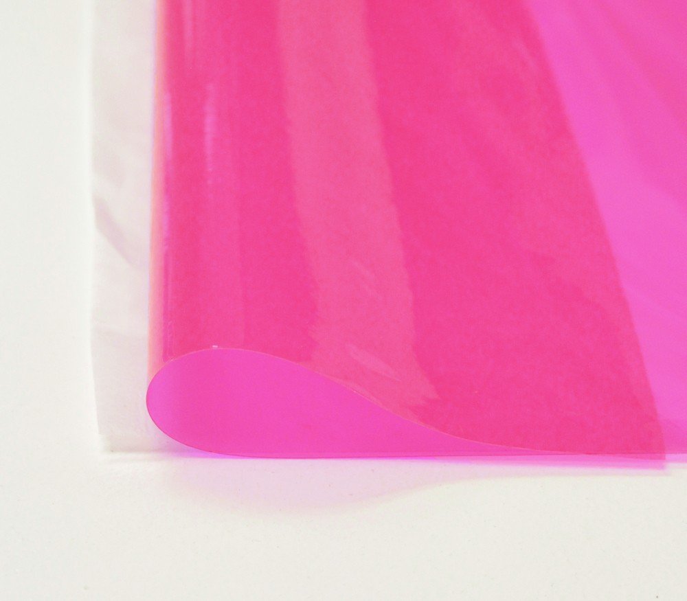 Buy 12 Gauge Pink Tinted Plastic Vinyl Fabric 54" Wide Sold by The Yard