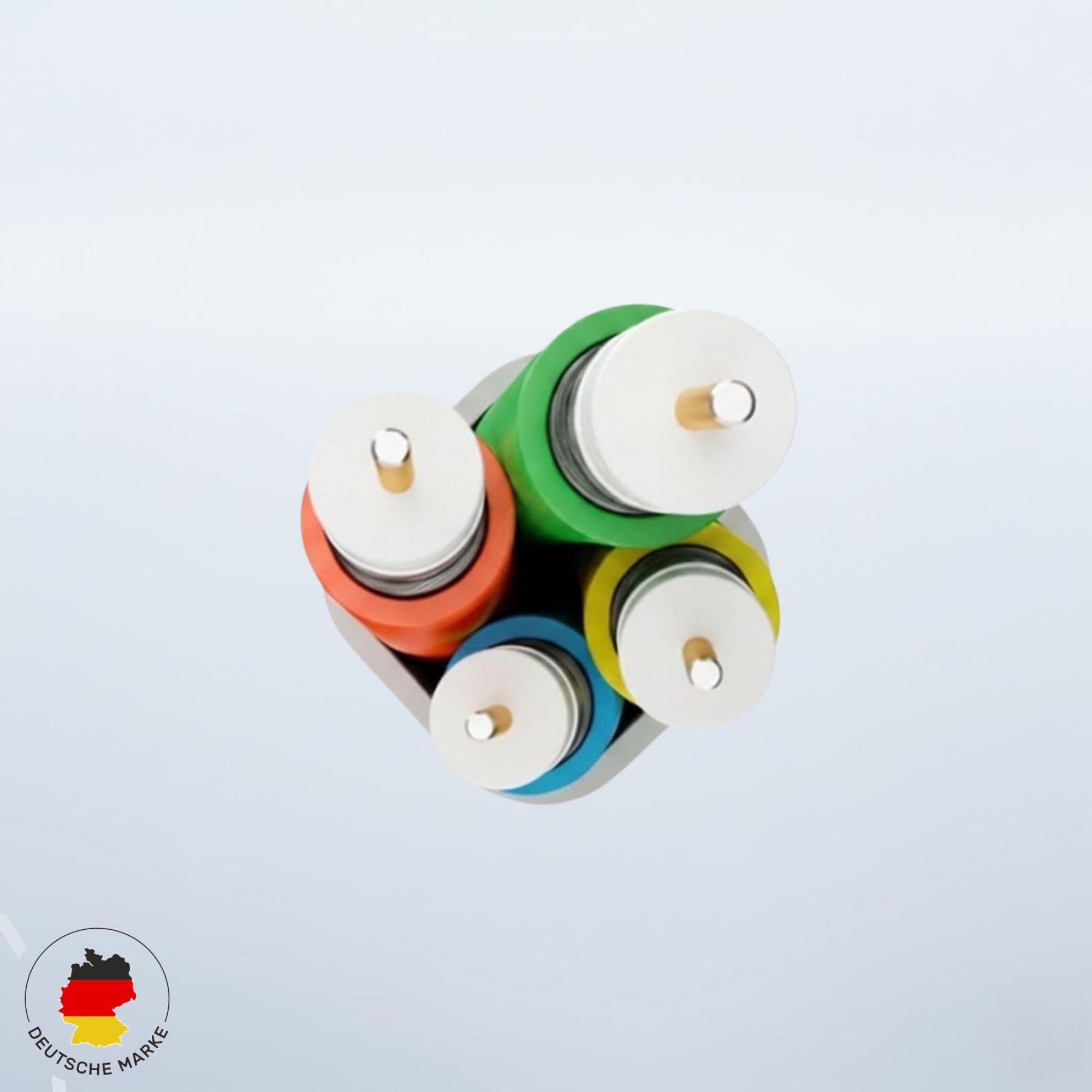Premium X 25m Quattro Quad Kabel 4in1 SAT Koaxialkabel 4-Fach Weiß Antennenkabel 90dB 2-fach geschirmt Digital 4K 8K UHD DVB-S2 für LNB Multischalter Koax Fernsehkabel