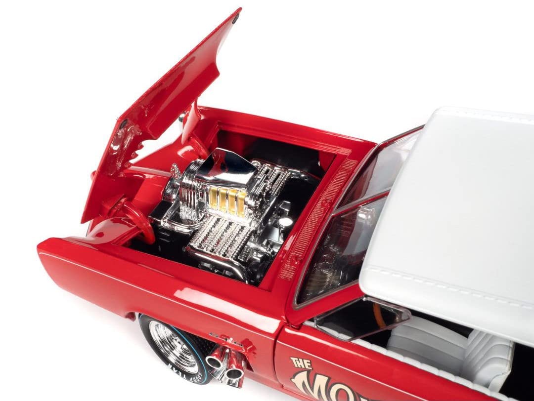1/18 モンキーモービル Amazon | AUTOWORLD 1/18 モンキーモービル レッド/ホワイト 完成品