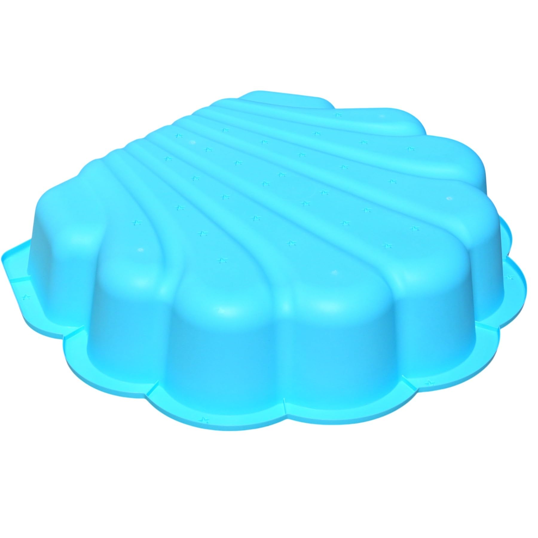 Juego de 2 conchas de arena y agua para niños – rosa y turquesa – arenero exterior y piscina infantil – juguete resistente para jardín y terraza – a partir de 18 meses