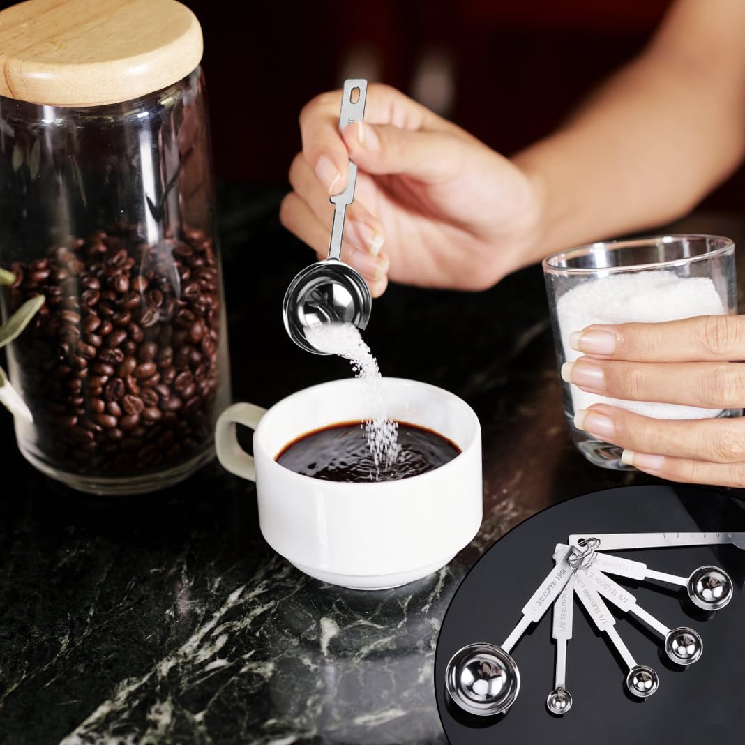 Cuillères Doseuses 12 Pièces Tasses à Mesurer En Plastique Cuisine