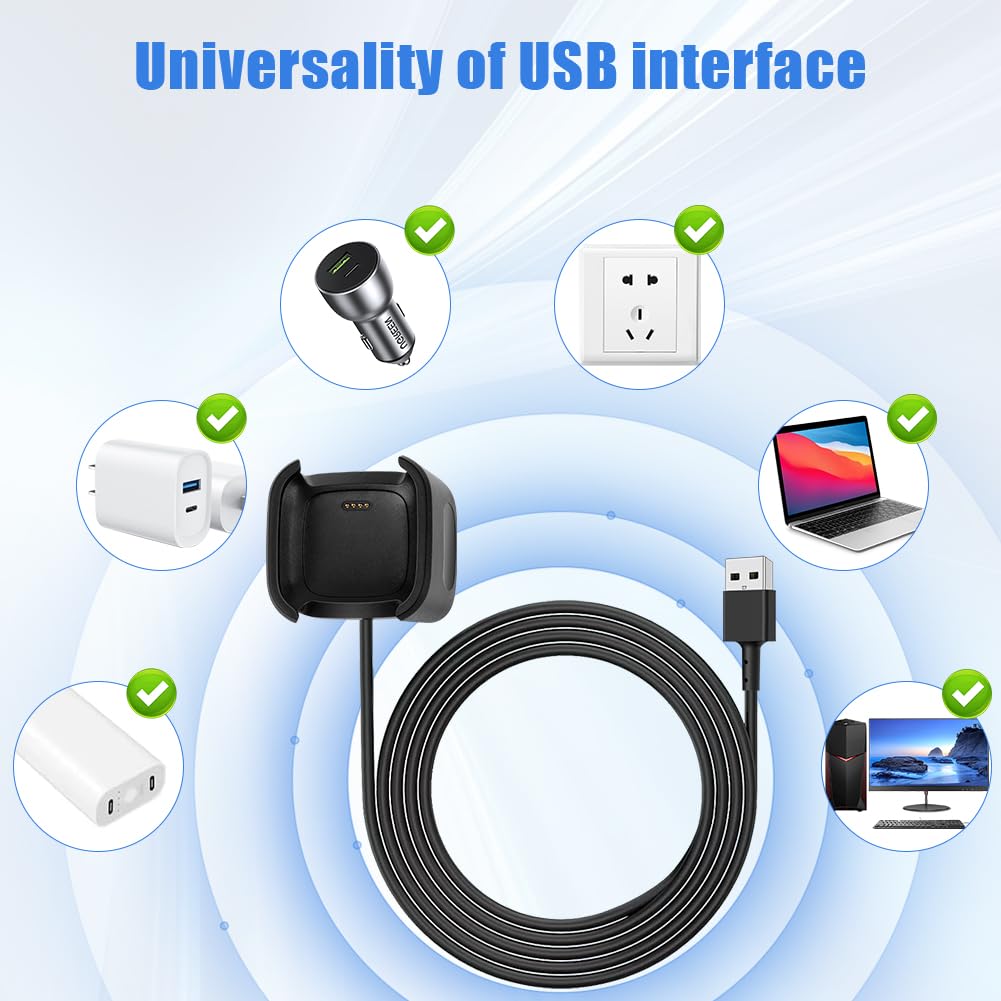 ECSiNG Lot De 2 Câbles De Charge Magnétiques à 4 Broches De