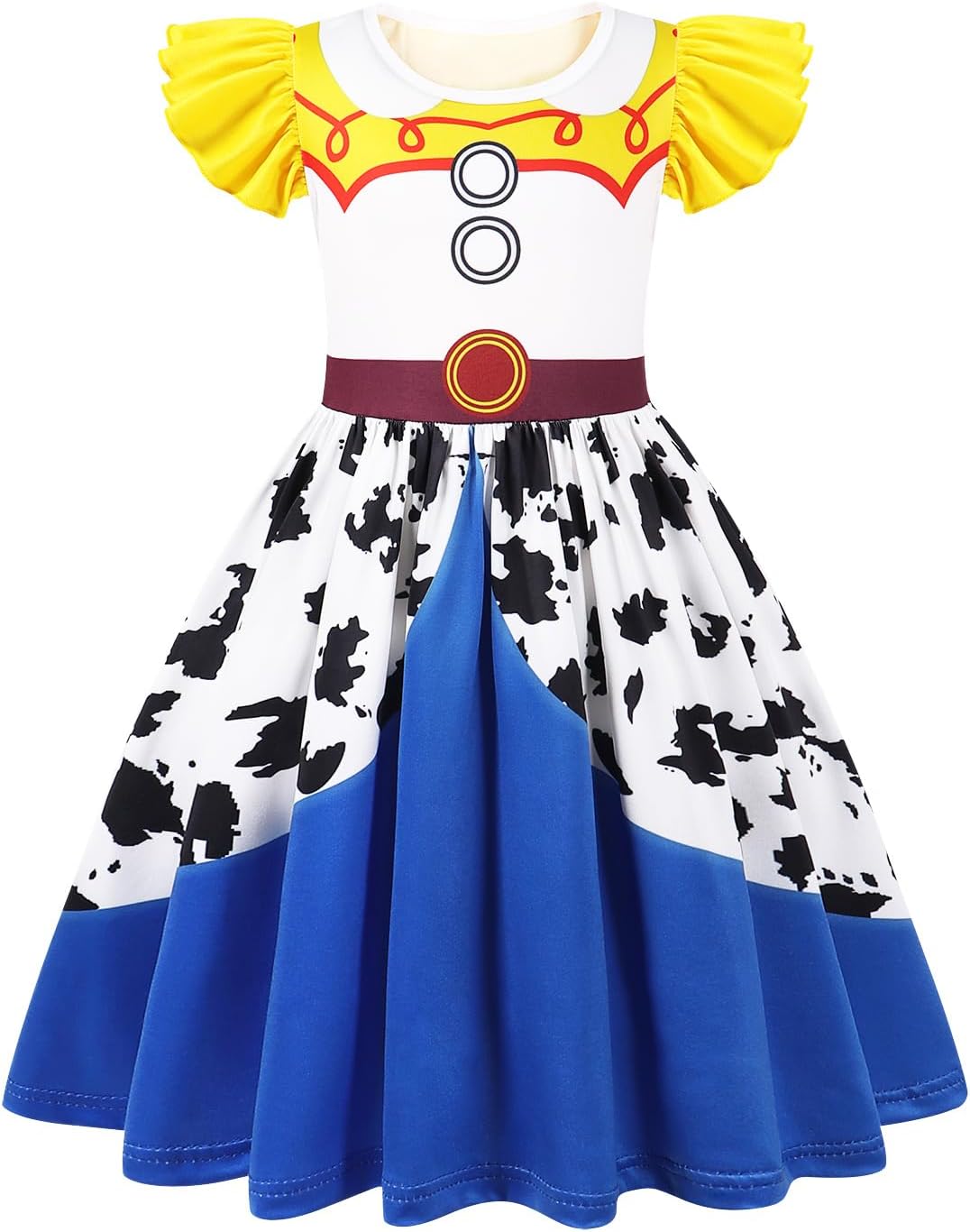 Sukyfecde Jessie Toy Story Costume Girls Toddler Princess Dress up Birthday Outfits Halloween Role Play Clothes