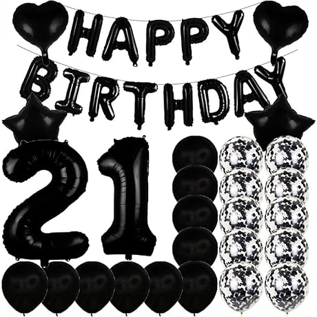 Sweet 21st Birthday Decorations