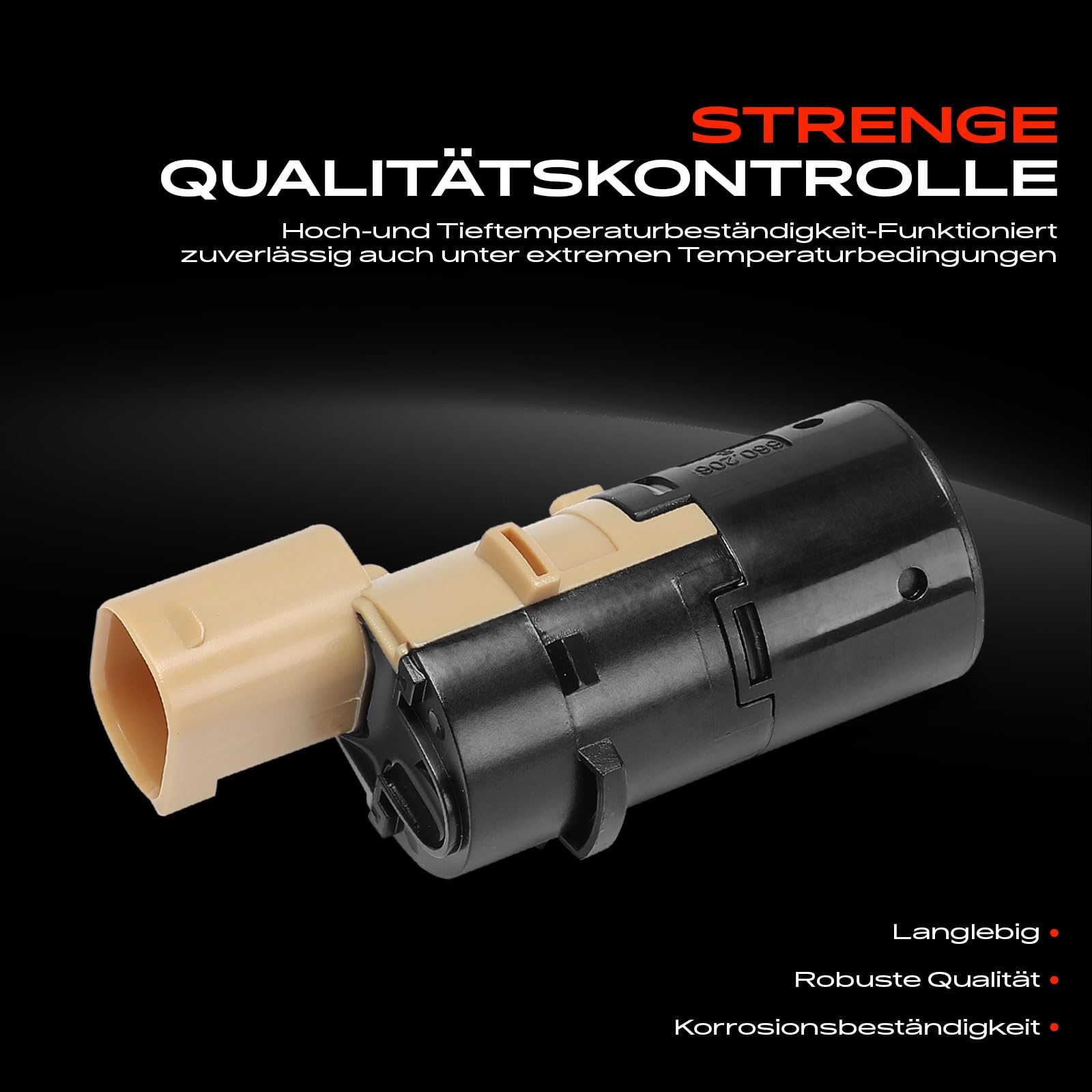 Frankberg Parksensor Hinten Kompatibel mit 1007 KM 1.4L 2005-2014 307 3A/C 1.4L 2000-2012 307 Break 3E 1.4L 2002-2009 307 CC 3B 1.6L 2003-2009 Replace# 9653139777