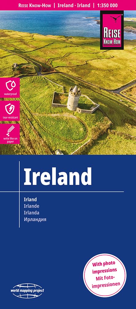 Ireland GPS: (world mapping project) (Ireland (1:350.000)): reiß- und wasserfest (world mapping project)