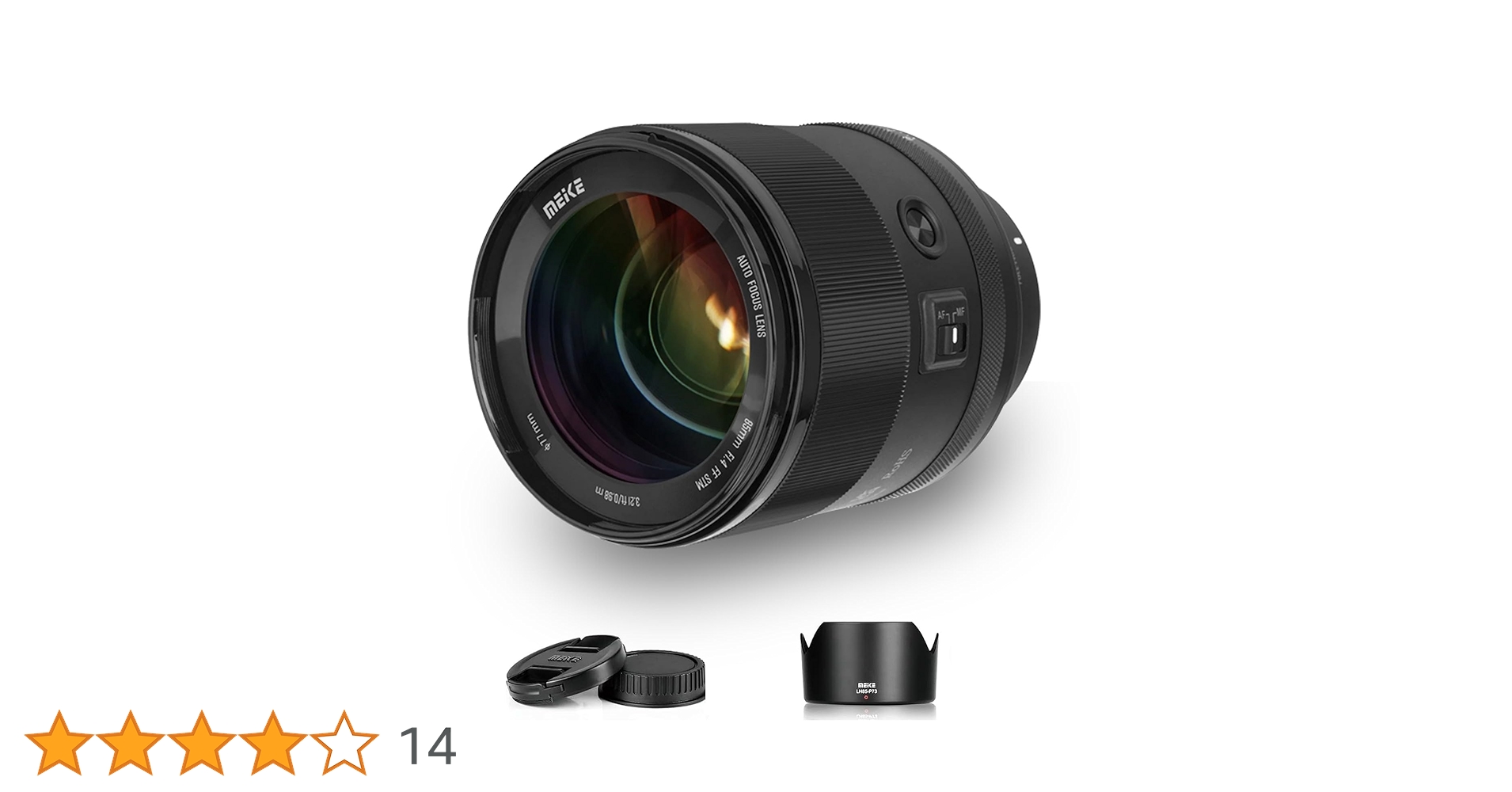 Meike 85mm F1.4 Full Frame Auto Focus STM Large Aperture Portrait