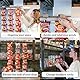 ODOXIA Kartoffelchips Display zum Hängen | Hängender Ausstellungsstand für salzige und süße Snacks | Süßigkeitenständer zum Aufhängen | Platzsparendes Süßigkeitenregal | Chips rack hanging