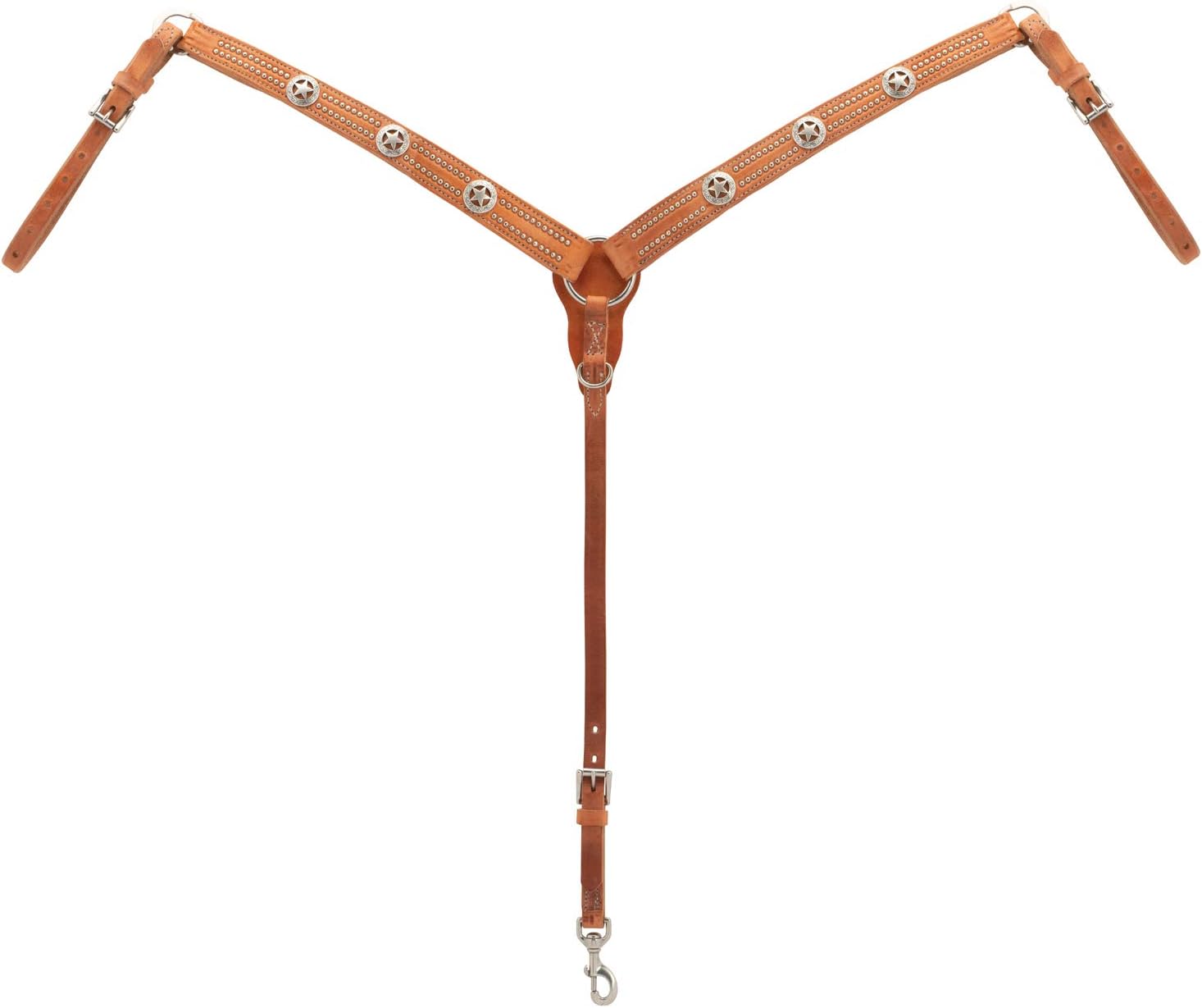 Weaver Leather Texas Star Tapered Breast Collar
