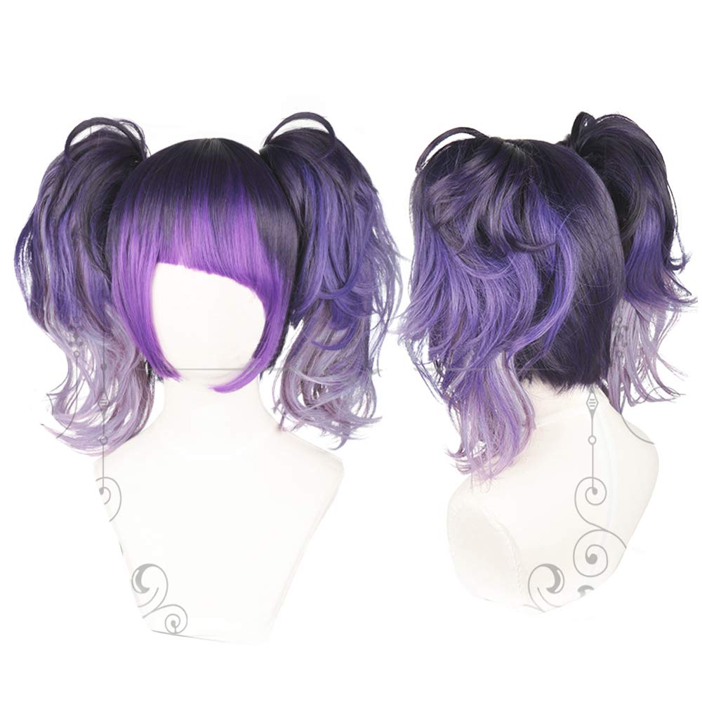 むらさき(ウィッグ類三週間以内発送)　2点 Amazon.co.jp: 耐熱コスプレウィッグ 二番目の城 マルチカラー