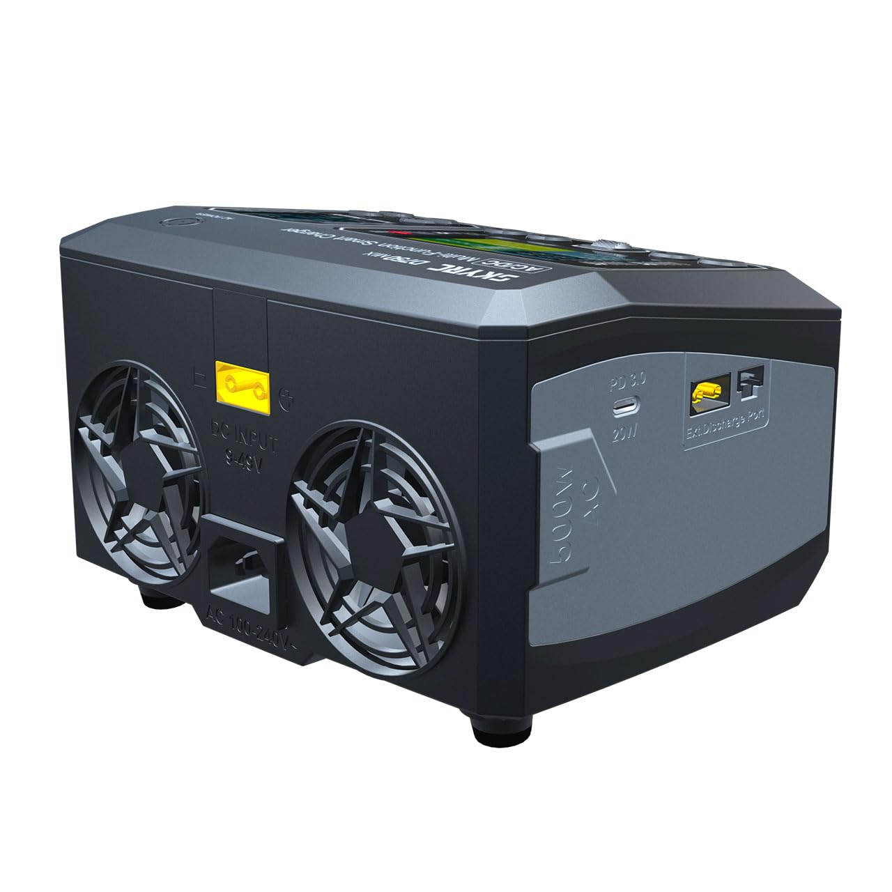SkyRC Cargador LiPo/Life/Li-ion/LiHV D750 Mix, 1-8S, 32A, 500W AC/1600W DC, 180x136x112mm, 1626g, 9-49V DC/100-240V AC