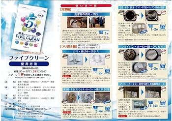 Amazon | 宮崎化学 ファイブクリーン 30g入×10袋 お試し 携帯用洗剤 弱