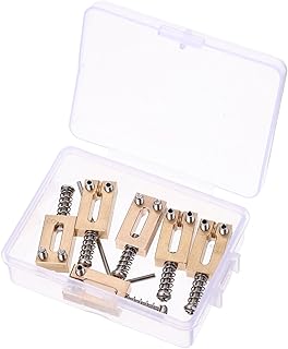 SUPVOX 1 Conjunto De Guitarra Elétrica Ponte Tremolo Sela Peças Úteis Ponte Sela Ponte Sela Acessórios Ponte Ponte Sela Guitarra Ponte Sela Cobre Banqiao Substituir