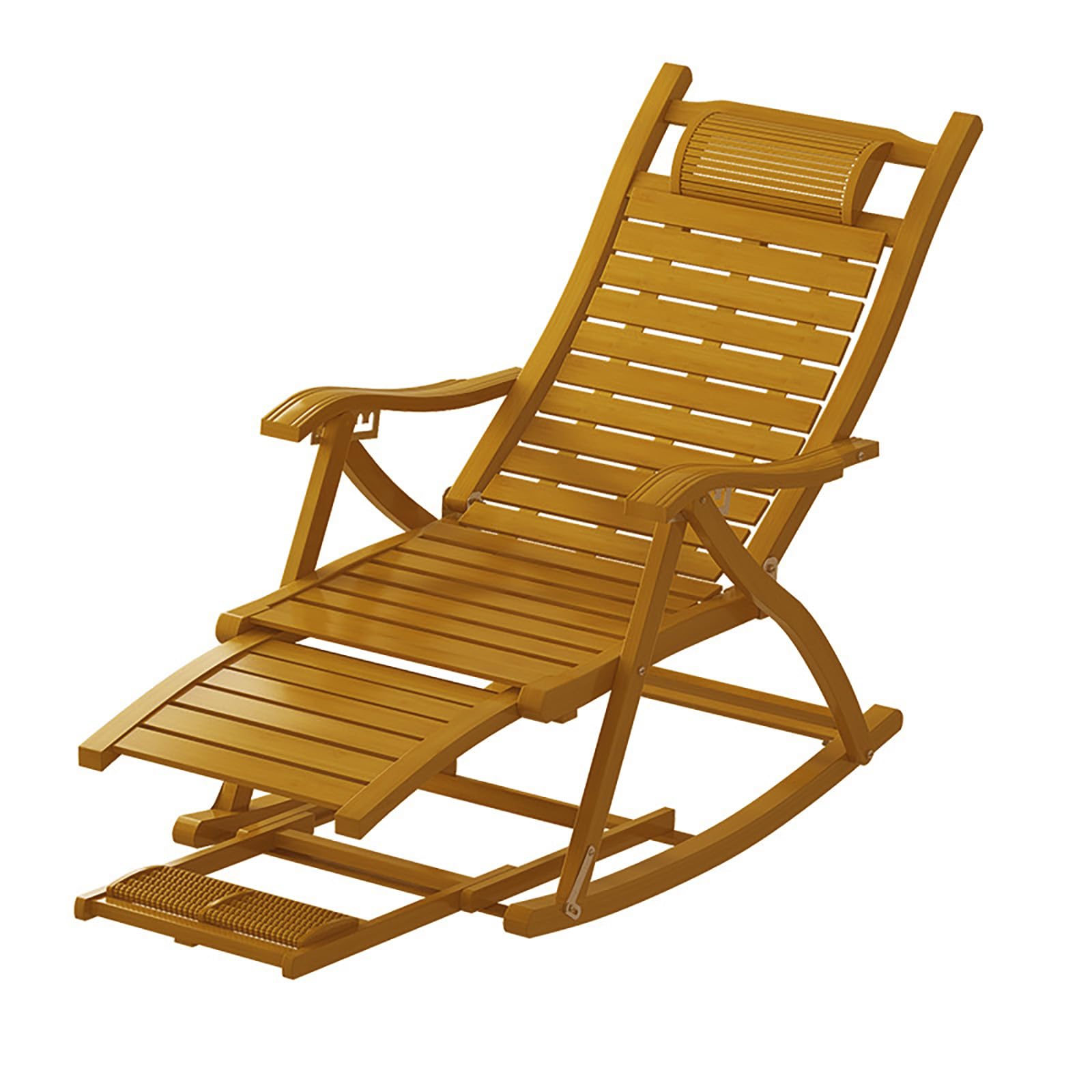 Chaise longue d'extérieur réglable pour soulager le dos sur la terrasse