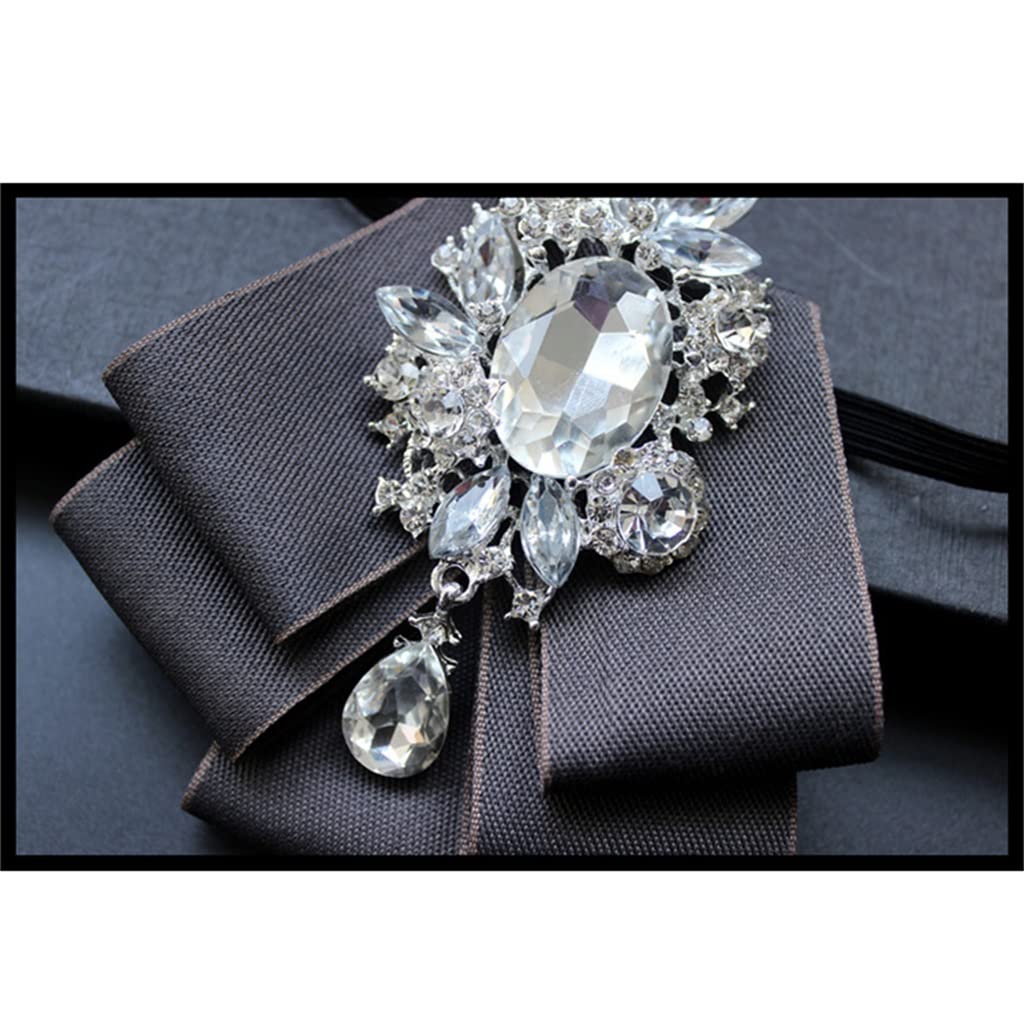Doppelte Fliege für Herren, Anzugkragen, Blumenkleid, Hemd, Einstecktuch, Corsage, Brosche, Ausschnitt, Schmuck