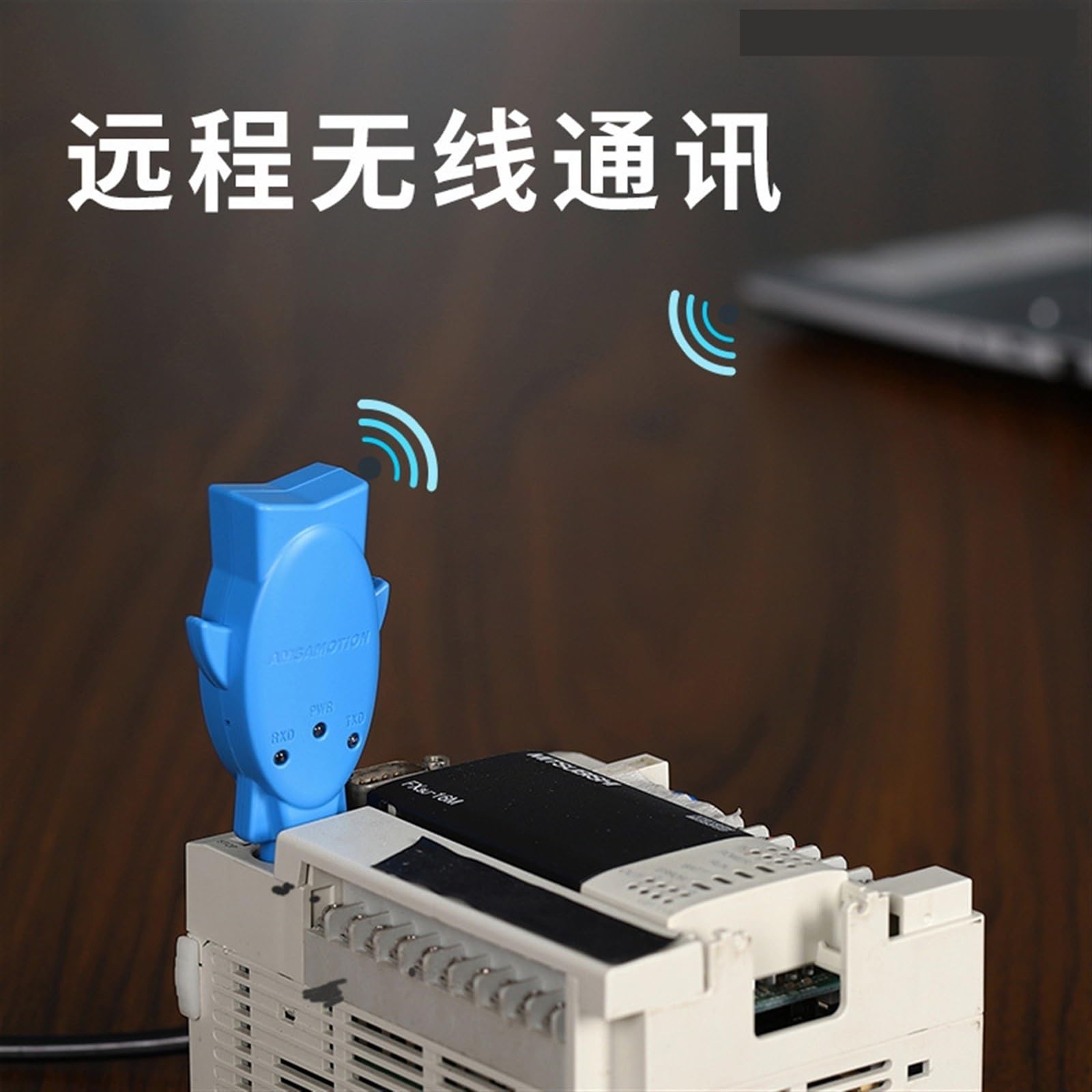 Programmatore wireless PLC serie Programmatore wifi Modulo wireless PLC cavo for download dati antenna integrata + computer host(Remote model)