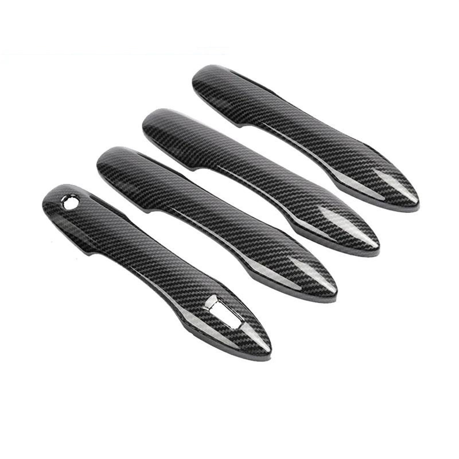 NOHEEU Car Exterior Door Handle Cover Decorative Replacement Parts for Toyota for Avalon 50 XX50 2019-2022(Style 3)