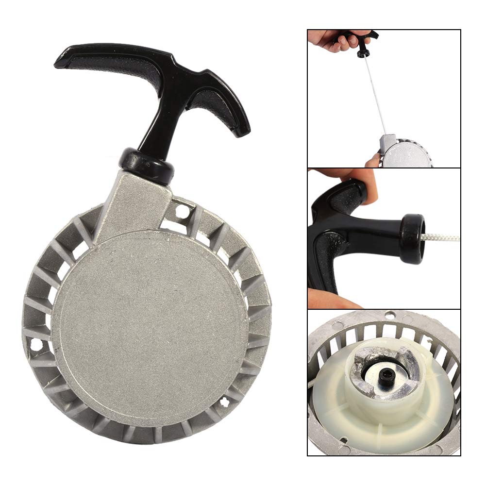 Démarreur à Lanceur En Alliage Robuste Pour Mini Moto, Pocket Bike & Quad 49cc – Démarrage Traction Facile Et Durable