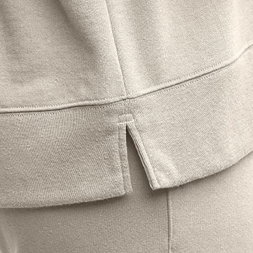 Hanes Women's Originals French Terry, Lightweight Fleece Pullover Sweatshirt, Available in Plus4