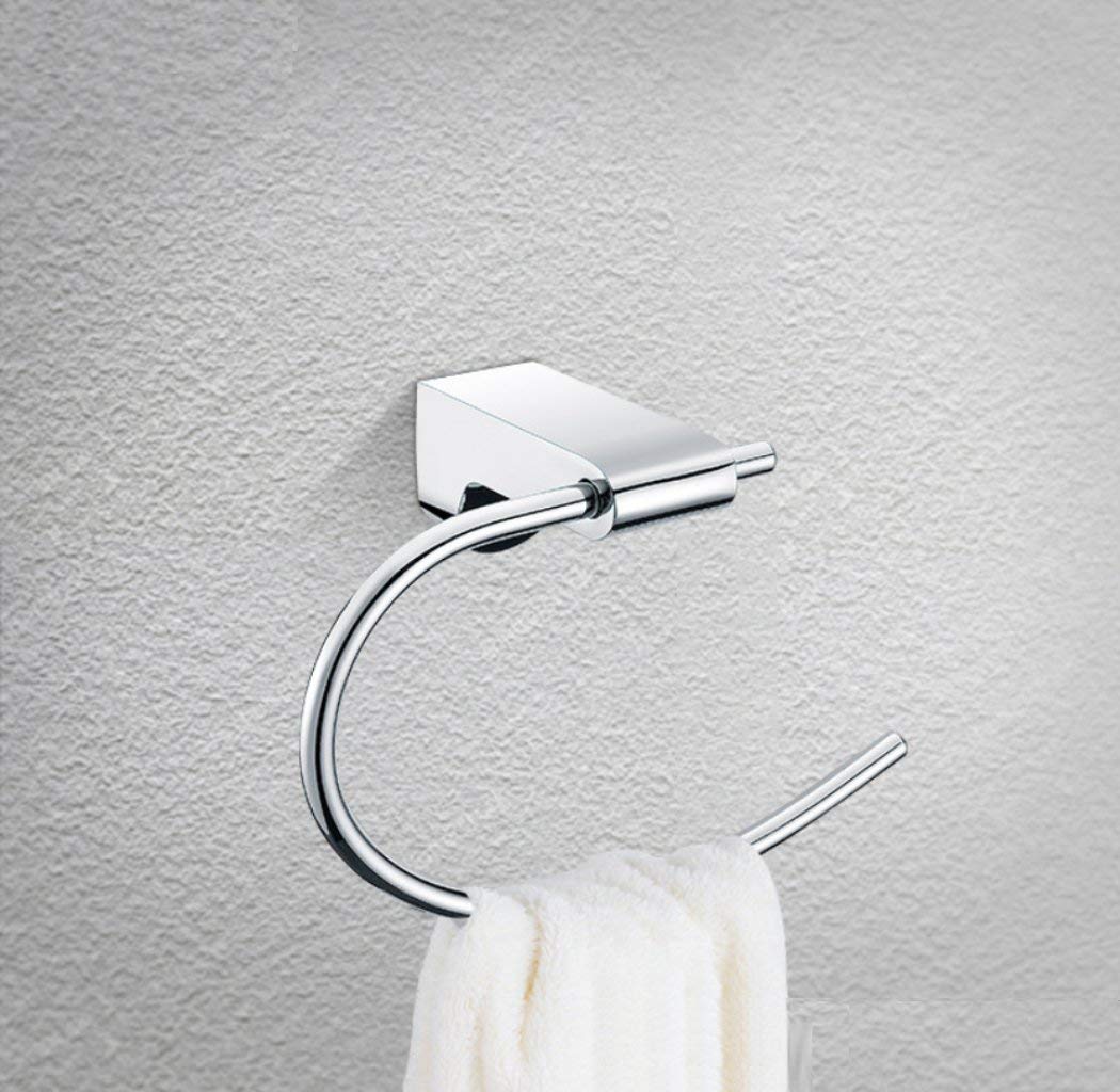 Anneau de serviette de bain anti-humidité support mural pour petites toilettes
