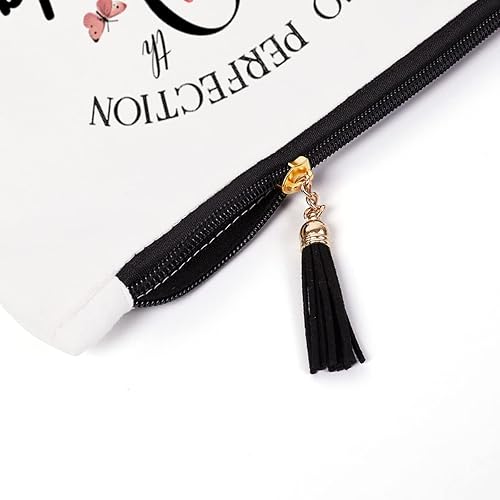 Miniatura 5 de Regalos de feliz cumpleaños número 40 para mujeres, bolsa de maquillaje para mamá, esposa, mujer, amiga, hermana, colega, compañera de trabajo,