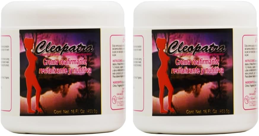 Cleopatra Firming, Revitalizing and Nourishing Cream 16oz"Pack of 2"