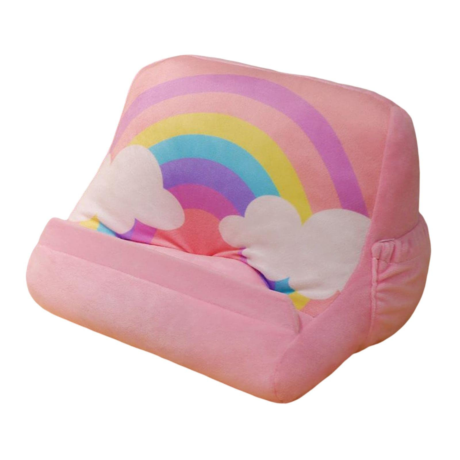 Set di 3 supporti per tablet con tasche elastiche per libri di cucina arcobaleno, 30 x 20 x 20 cm