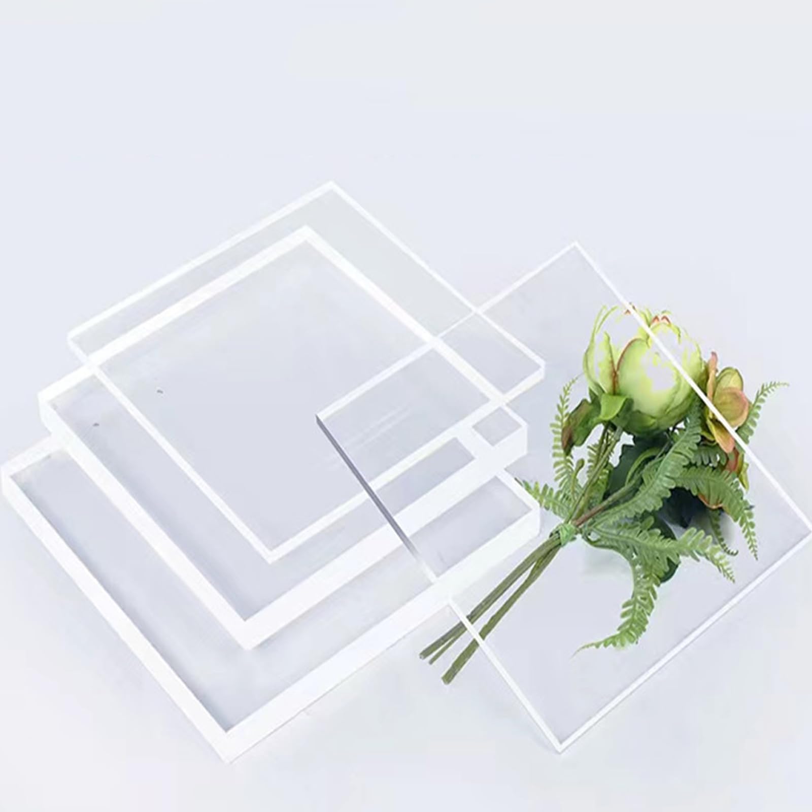 CABINE Transparente Kunststoff-Ersatzfolie Für Schuppen, Regenfeste Isolierung, Transparente Polycarbonat-Platte/3.0Mm/20 * 50Cm