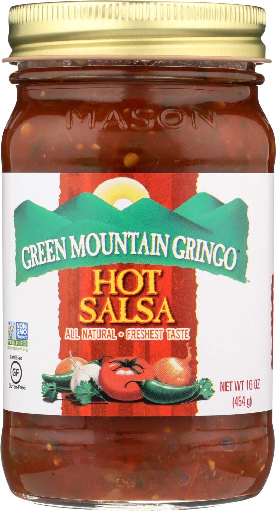 Green Mountain Gringo Salsa Hot 16 Oz (Pack of 6) - Pack Of 6