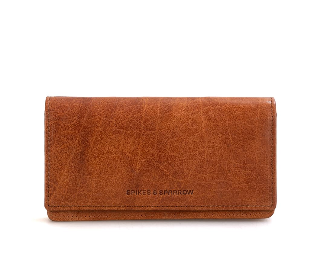 Spikes & Sparrow Women's Kentucky Bi-Fold Wallet, Brandy, 17 x 4 x 9 cm, Casual