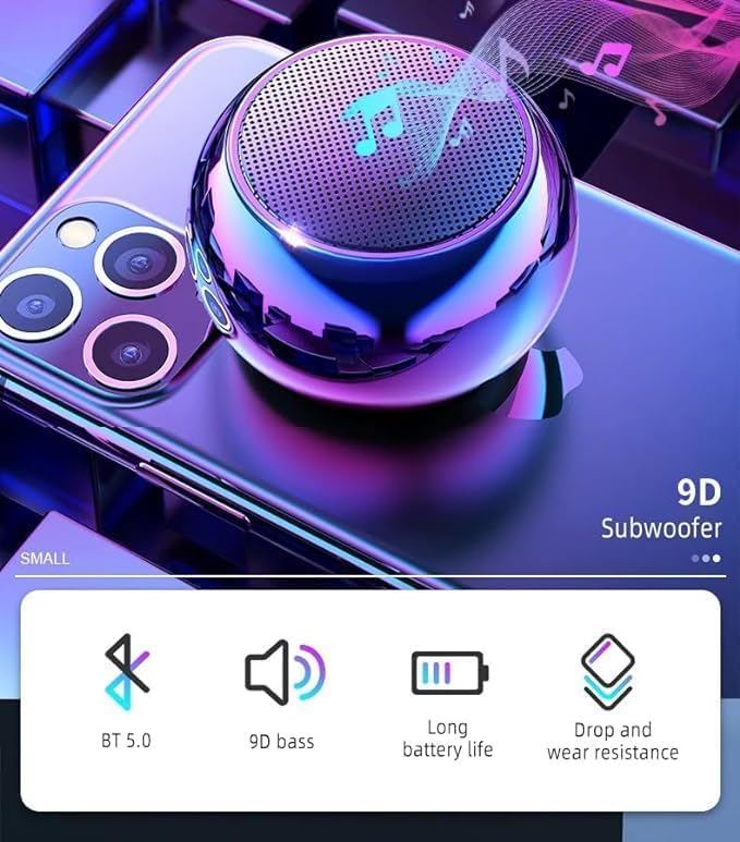 Image of JBL Compatible Wireless Bluetooth 5.3 Speaker | Deep Bass Boost, Long Battery Life, Compact Mini Portable Speaker (Pack of 1)