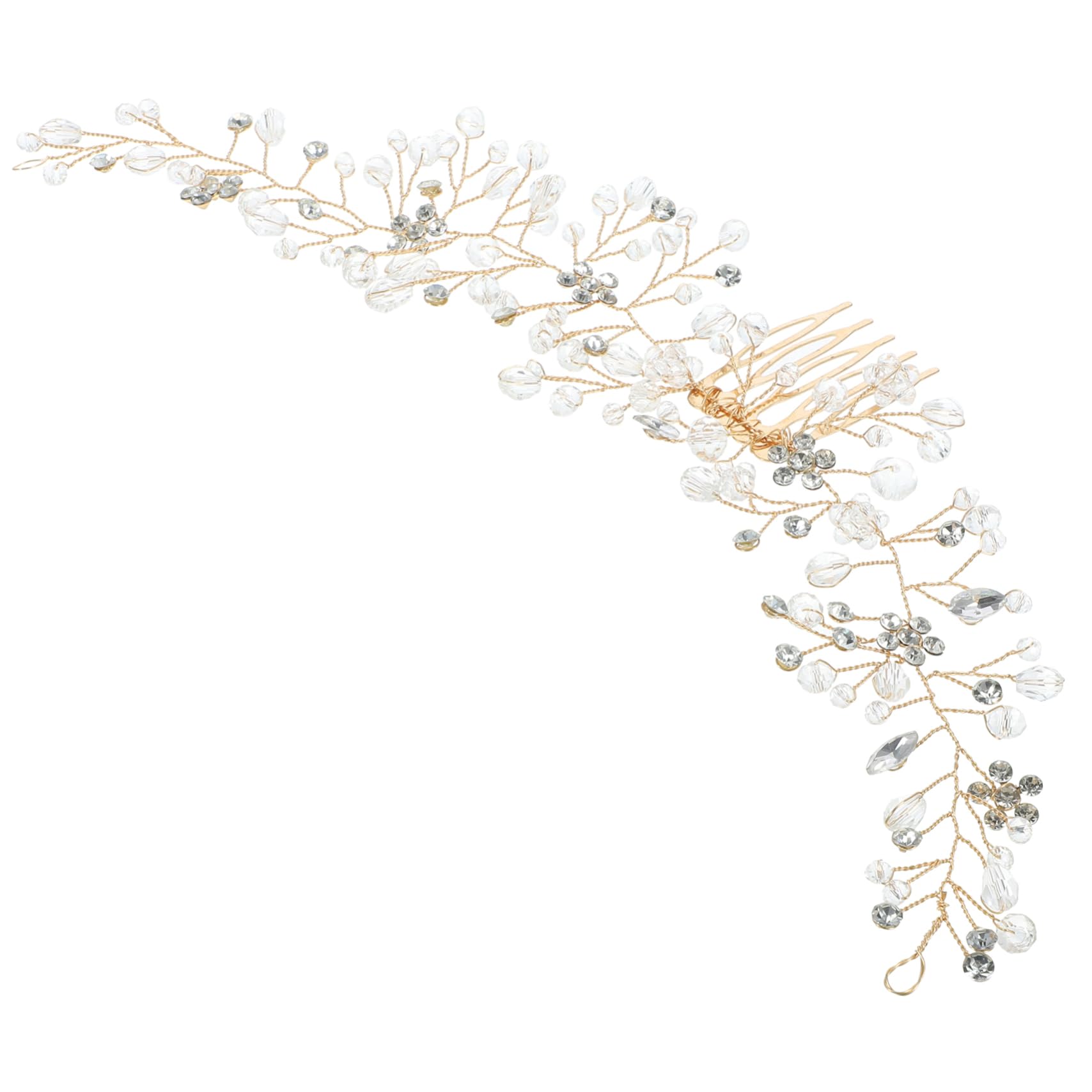 Baluue 3stücke Braut Haarschmuck Mit Strass Handgefertigte Haarvine Für Hochzeiten Kopfbedeckung Mit Kamm Für Braut Hochzeitsfeier Und Besondere Anlässe