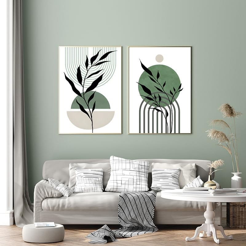 LPFNSF Modern Geometric Plant Decoration Poster, Artistic Abstract Decoration Painting - Image 4