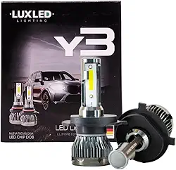 Kit Lampada Ultra Led Y3 H4 22000 Lumens 6500K 36w 12v