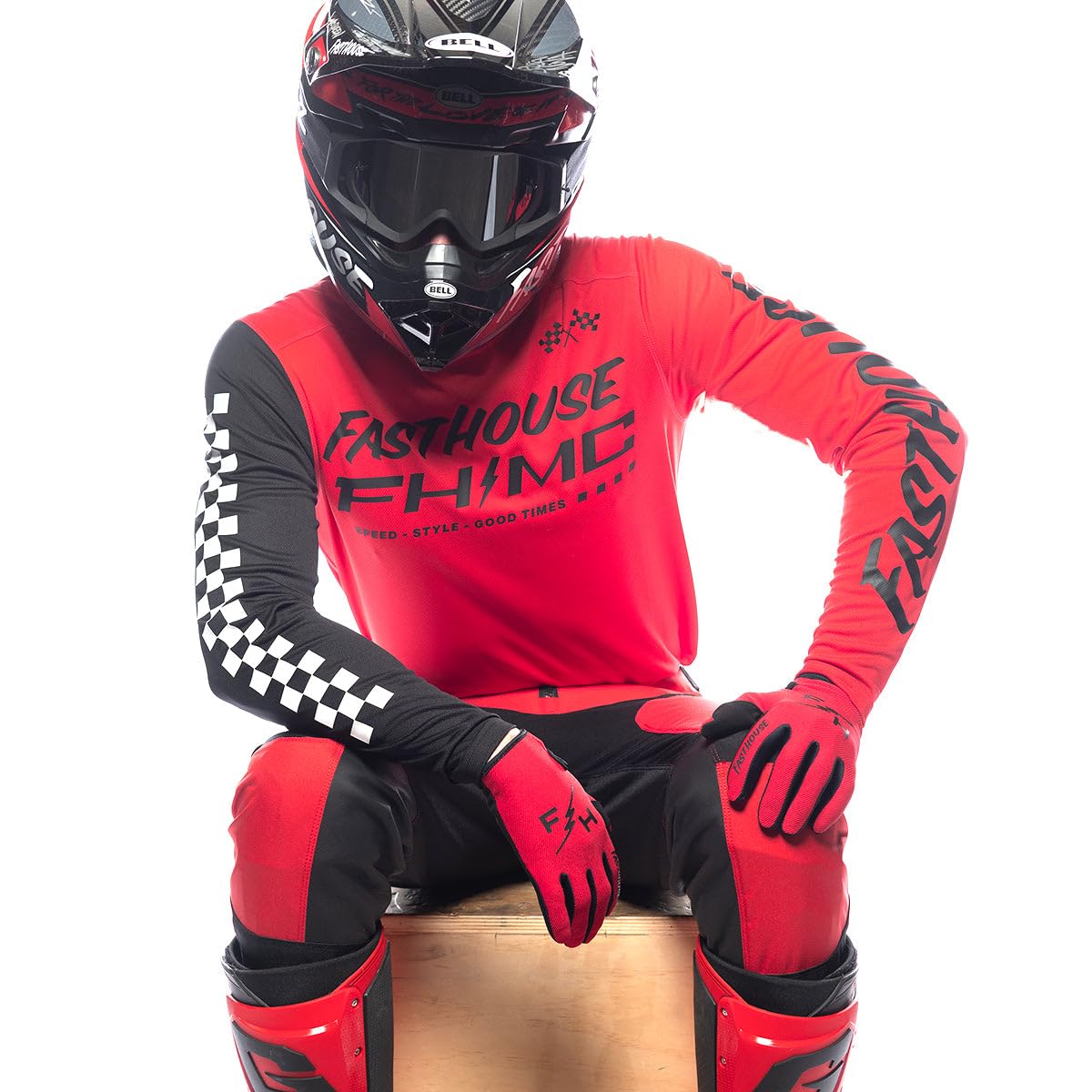 FASTHOUSE Maglia a maniche lunghe Carbon Method
