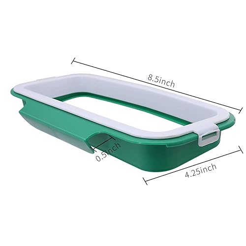 Miniatura 2 de Soporte de bolsa de basura portátil colgante para armario de cocina, puerta trasera, soporte de estilo para bolsas de basura