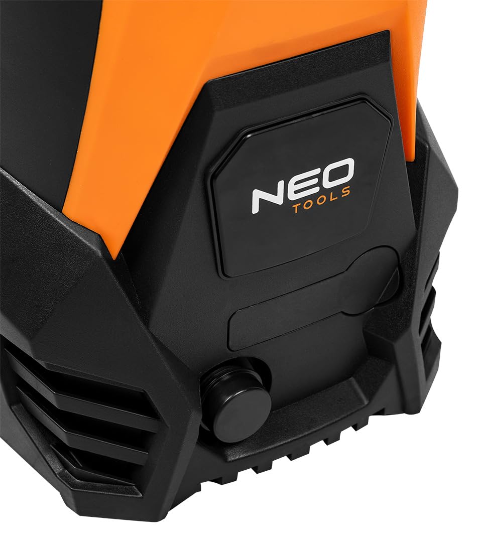 NEO TOOLS Rondella ad alta pressione 1600 W, 135 bar, pulizia potente per auto, terrazza e giardino, incluso set di accessori, ideale per gli amanti del fai da te e del giardino