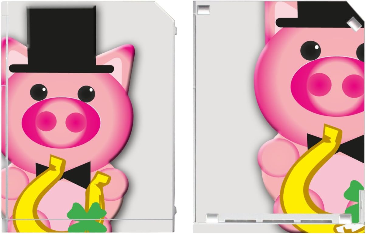 'Disagu Design Skin for Nintendo Wii stehend – Motif Lucky Pig No. 2 "