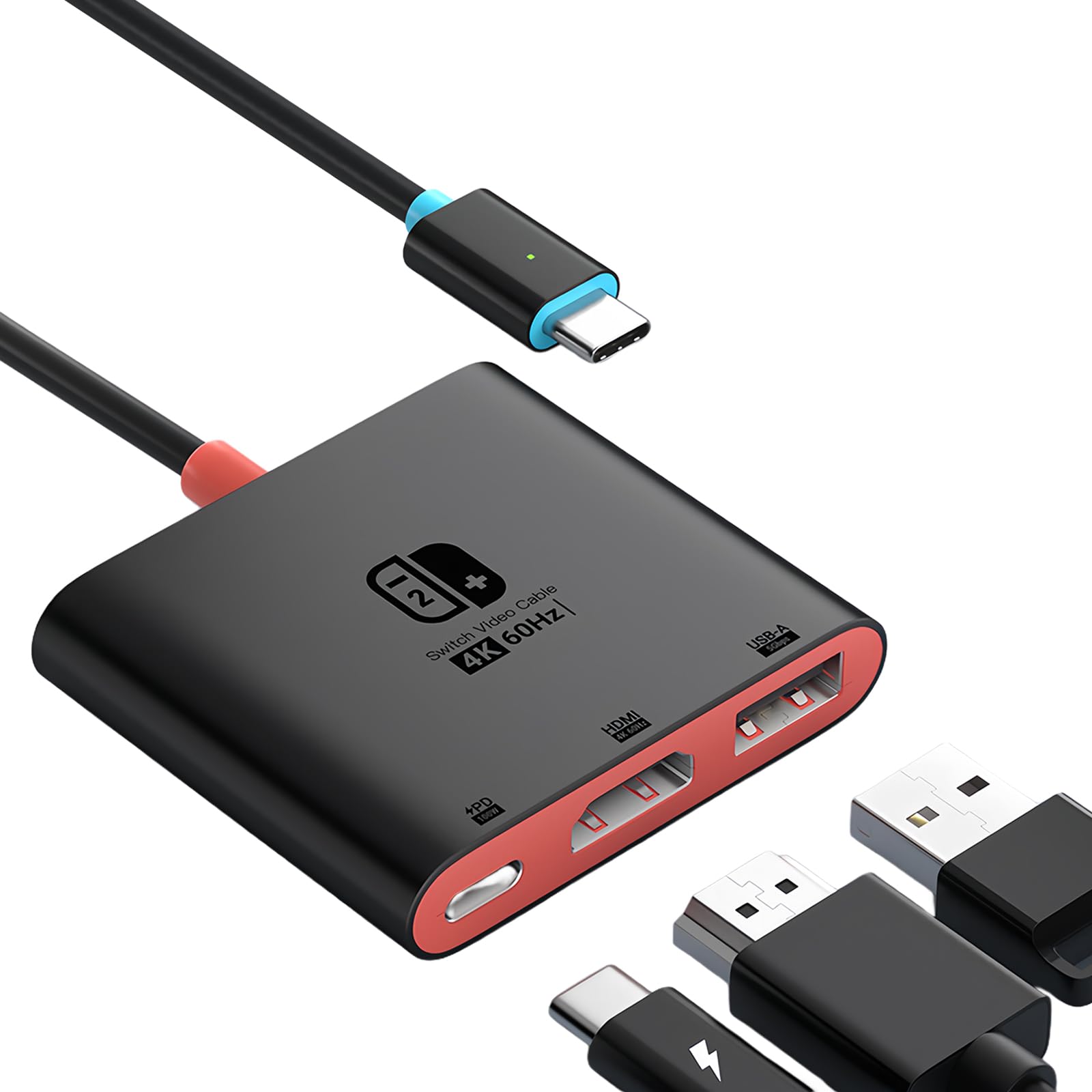 Amazon | Switch 2ドック【2025新型-Switch 2「21.0.0」対応】スイッチ