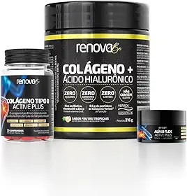 Kit Colágeno Verisol Pele e Colágeno Tipo 2 Ossos Renova Be (1 Tropical - 1 Tipo II)