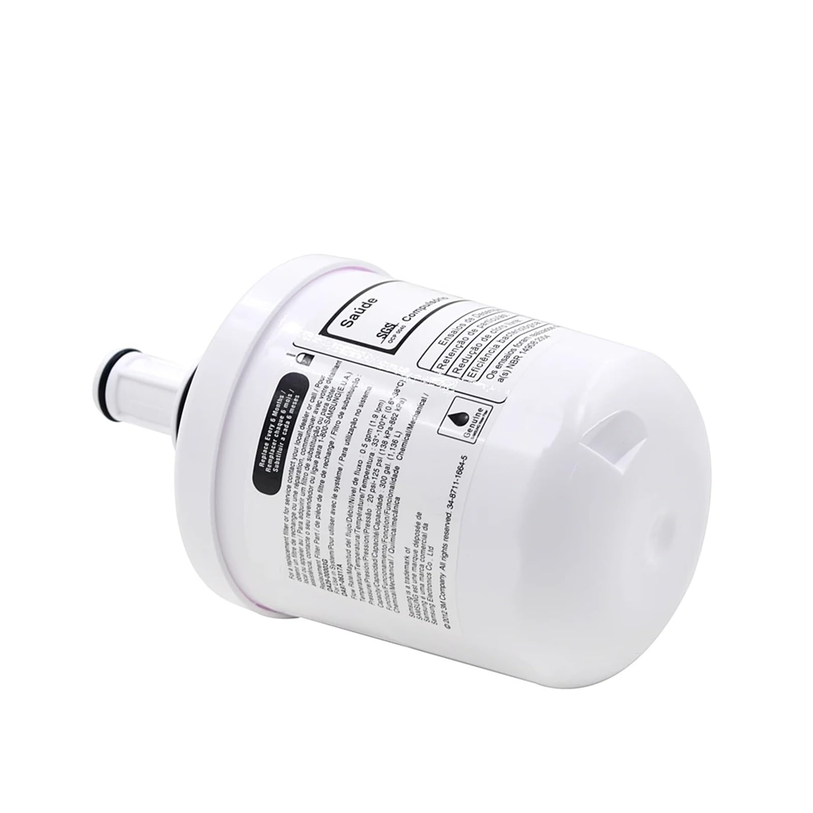 Filtro dell'Acqua for Frigorifero DA29-00003G, Ricambio, Compatibile con Samsung, DA29-00003G, DA29-00003B, DA29-00003A, Aqua-Pure Plus, Ricambio, Filtro dell'Acqua for Frigorifero(10 PCS)
