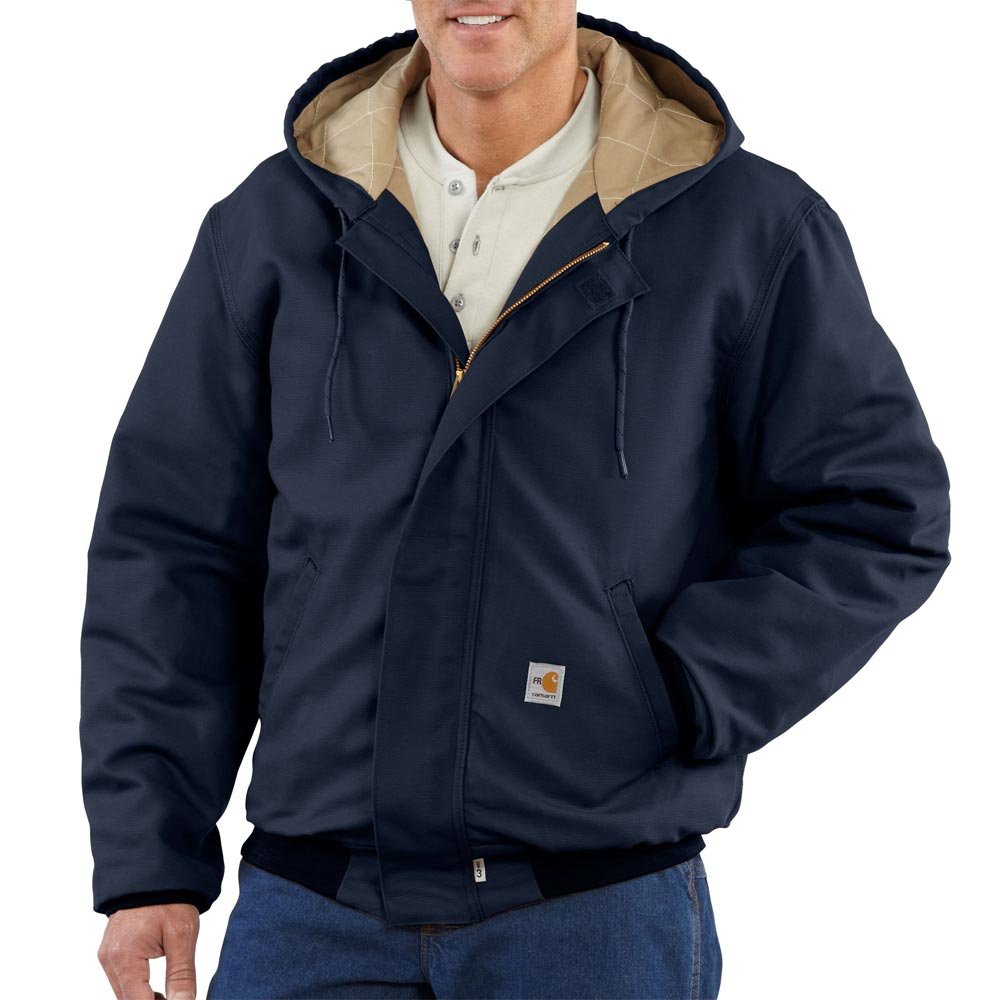 【Carhartt】Active Jacket Carhartt Men's 104050 J130 Washed Duck Active Jac, Black