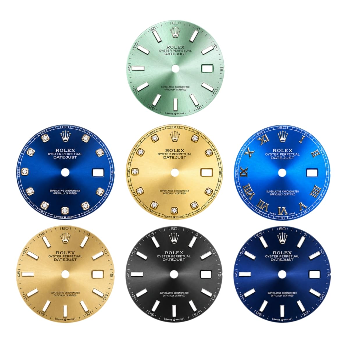 Tarcza Zegarka ze Stali Nierdzewnej Metalowy Cyferblat 2824 2836 Mechanizm 31mm Fluorescencyjna Datownik Wymiana Element Zamienny Part dla Rolex Datejust