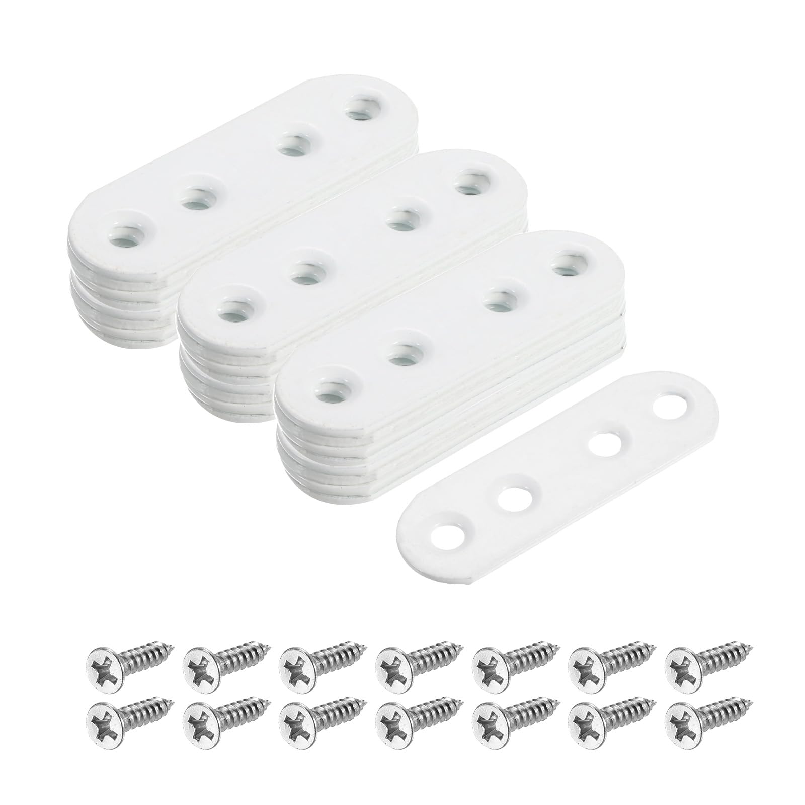 Support plat et droit uxcell lot de 30 pour consolider vos meubles en bois blanc