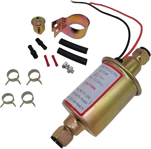 Miniatura 6 de Bomba de combustible eléctrica universal de 12 V E8012S 5.5-9 PSI para todos los automóviles, camiones, barcos y generadores de 12 voltios FD0002,